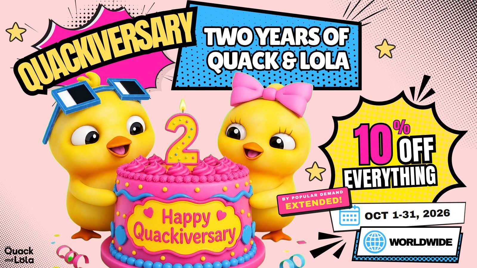 Quack and Lola Quackiversary
